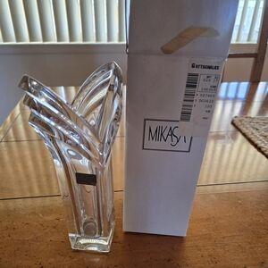 Vintage 1990s Deco Mikasa 8 Inch Bud Vase